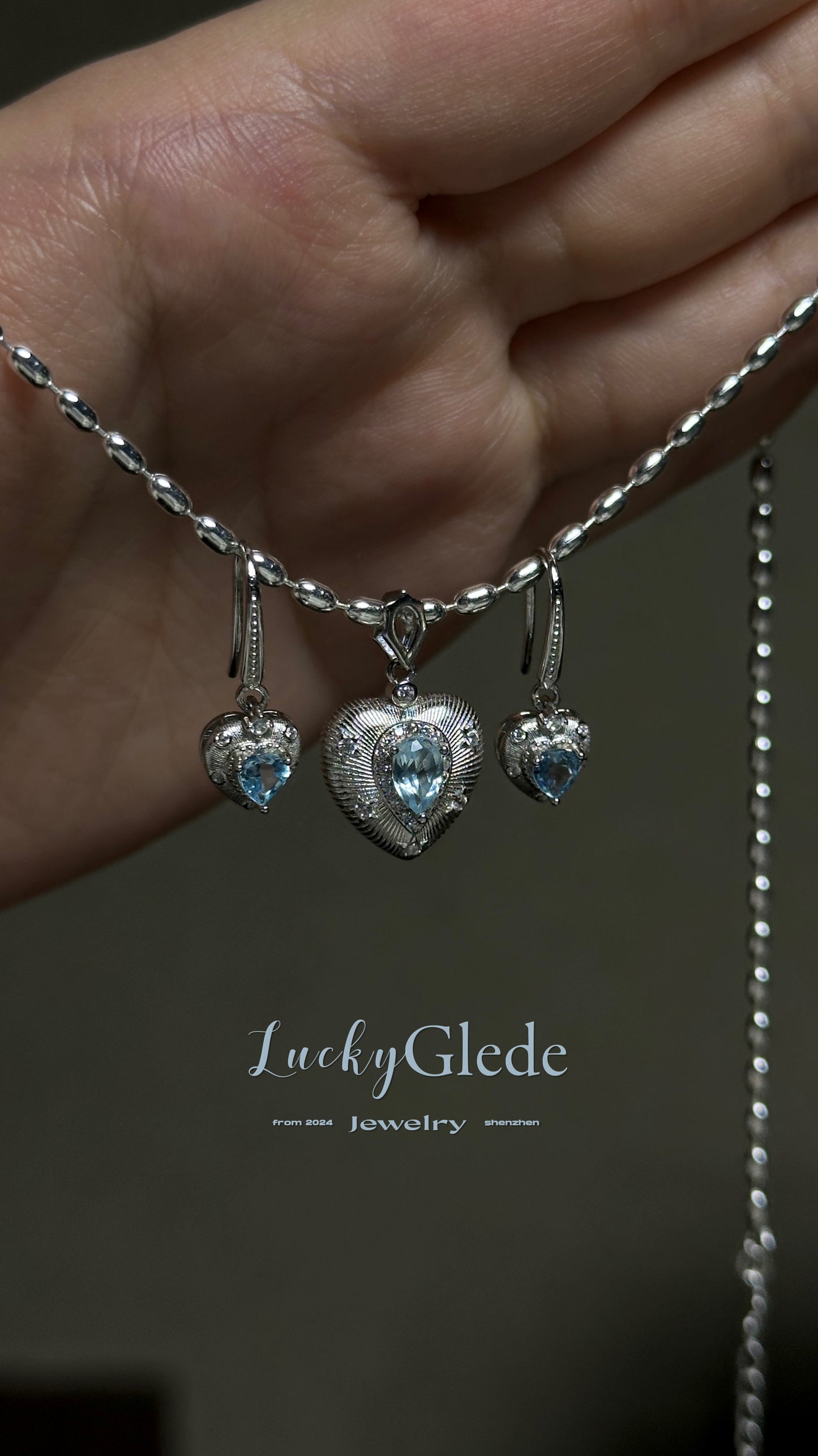 Heart Core Silver Pendant