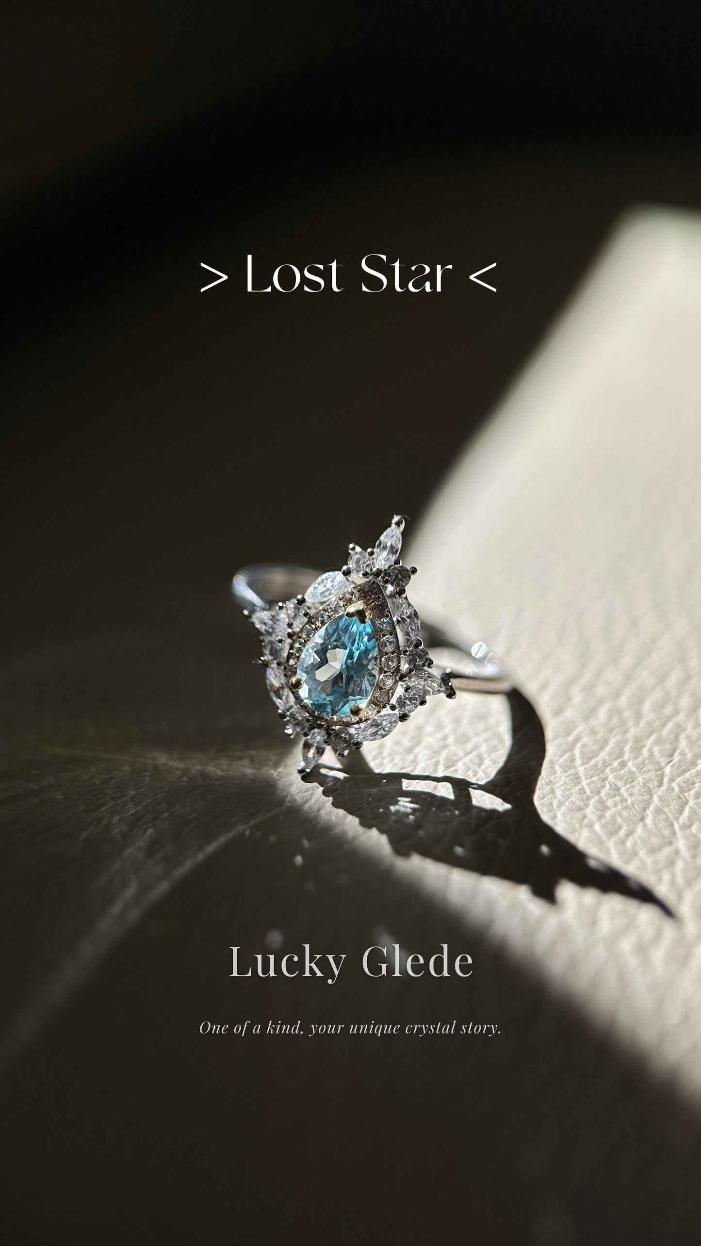 Celestial Star Blue Topaz S925 Ring