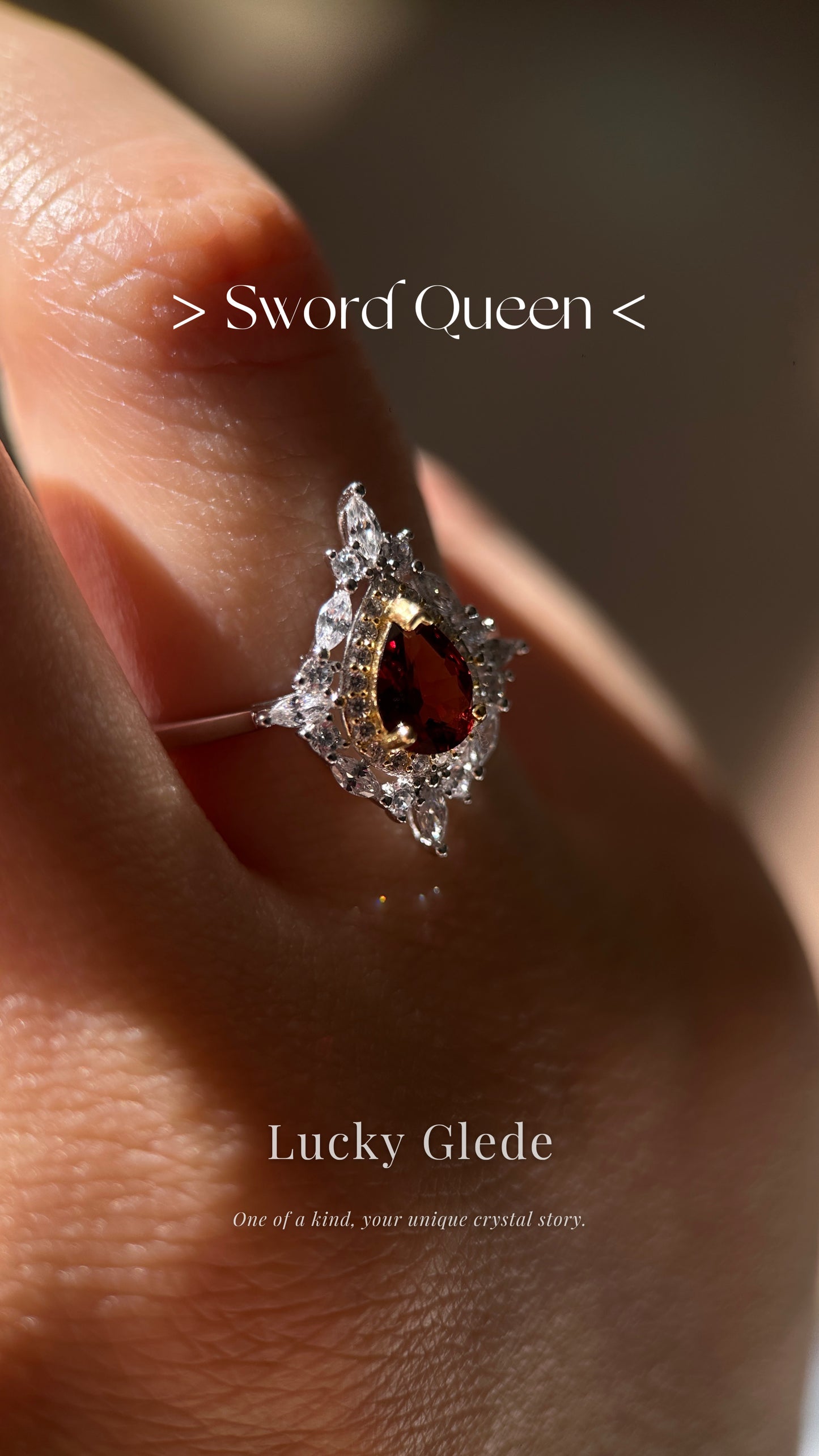 Celestial Star Garnet S925 Ring