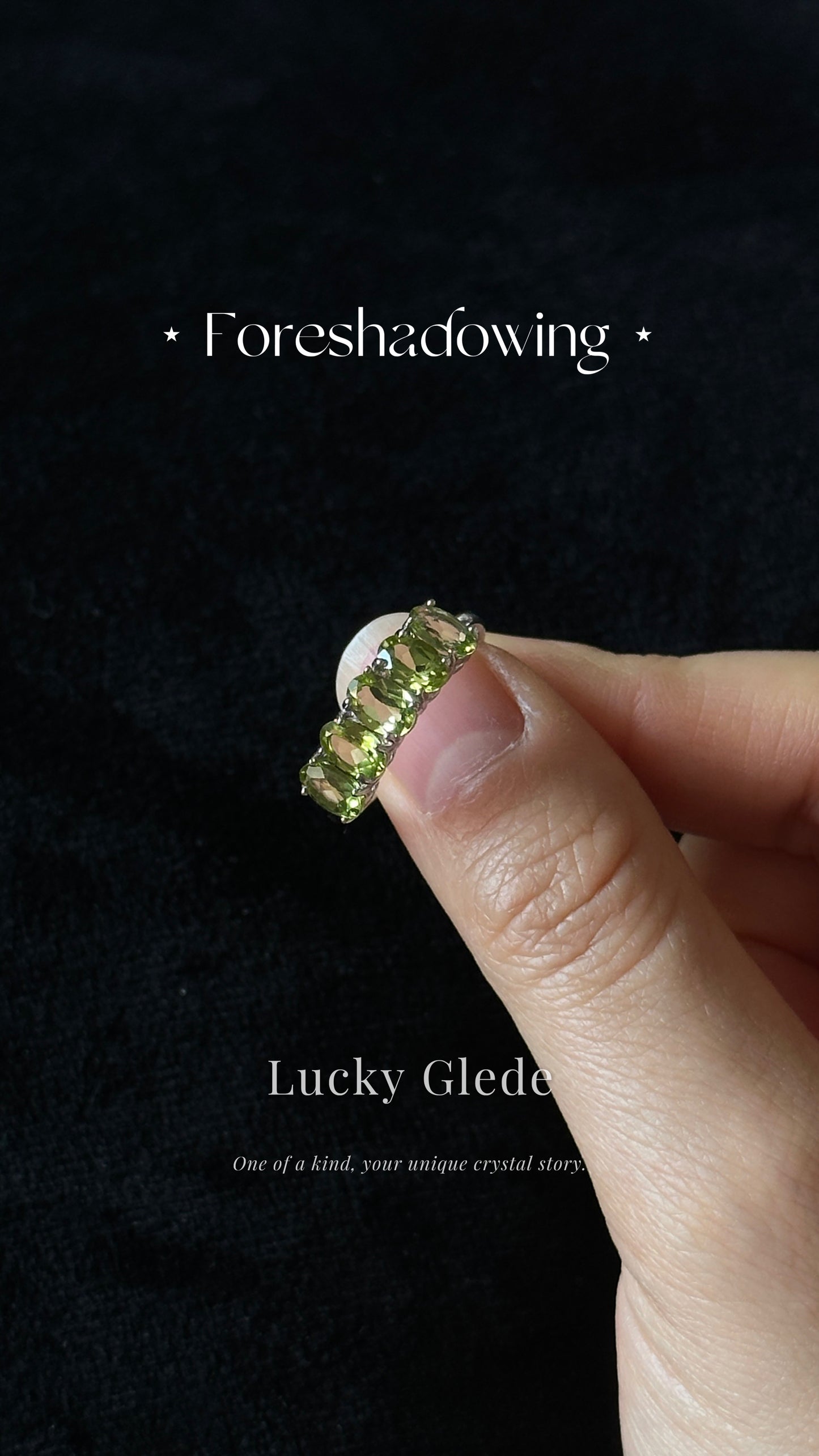 Trendsetter Peridot S925 Ring