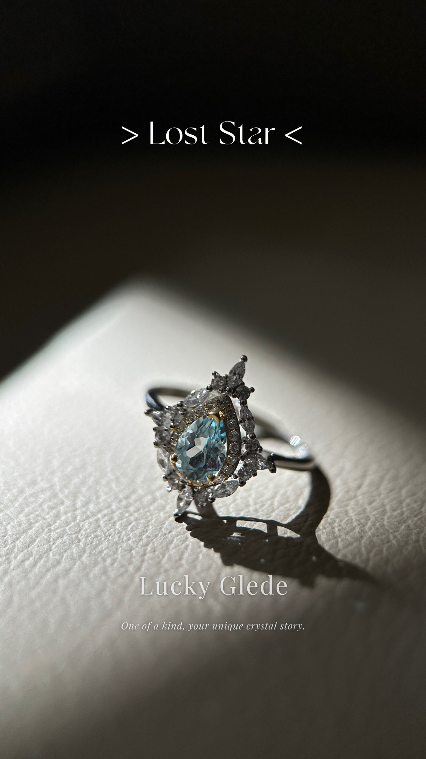Celestial Star Blue Topaz S925 Ring