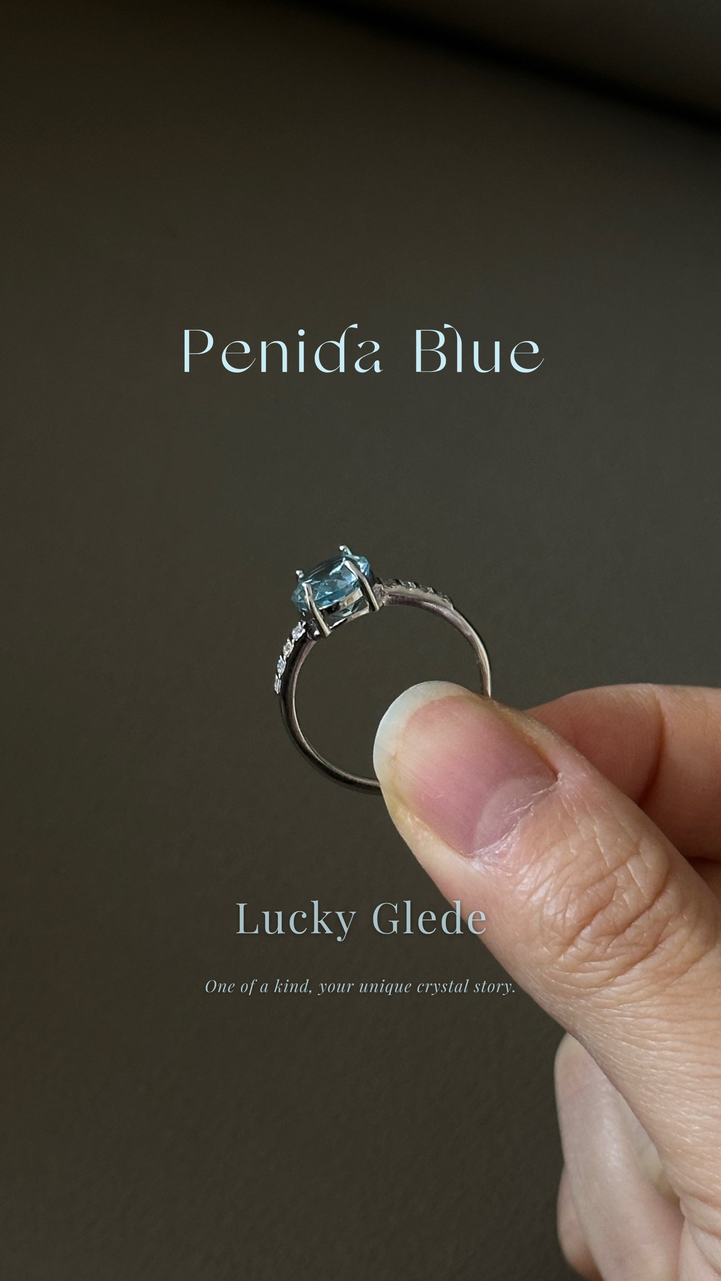 Eternal Knot Blue Topaz S925 Ring