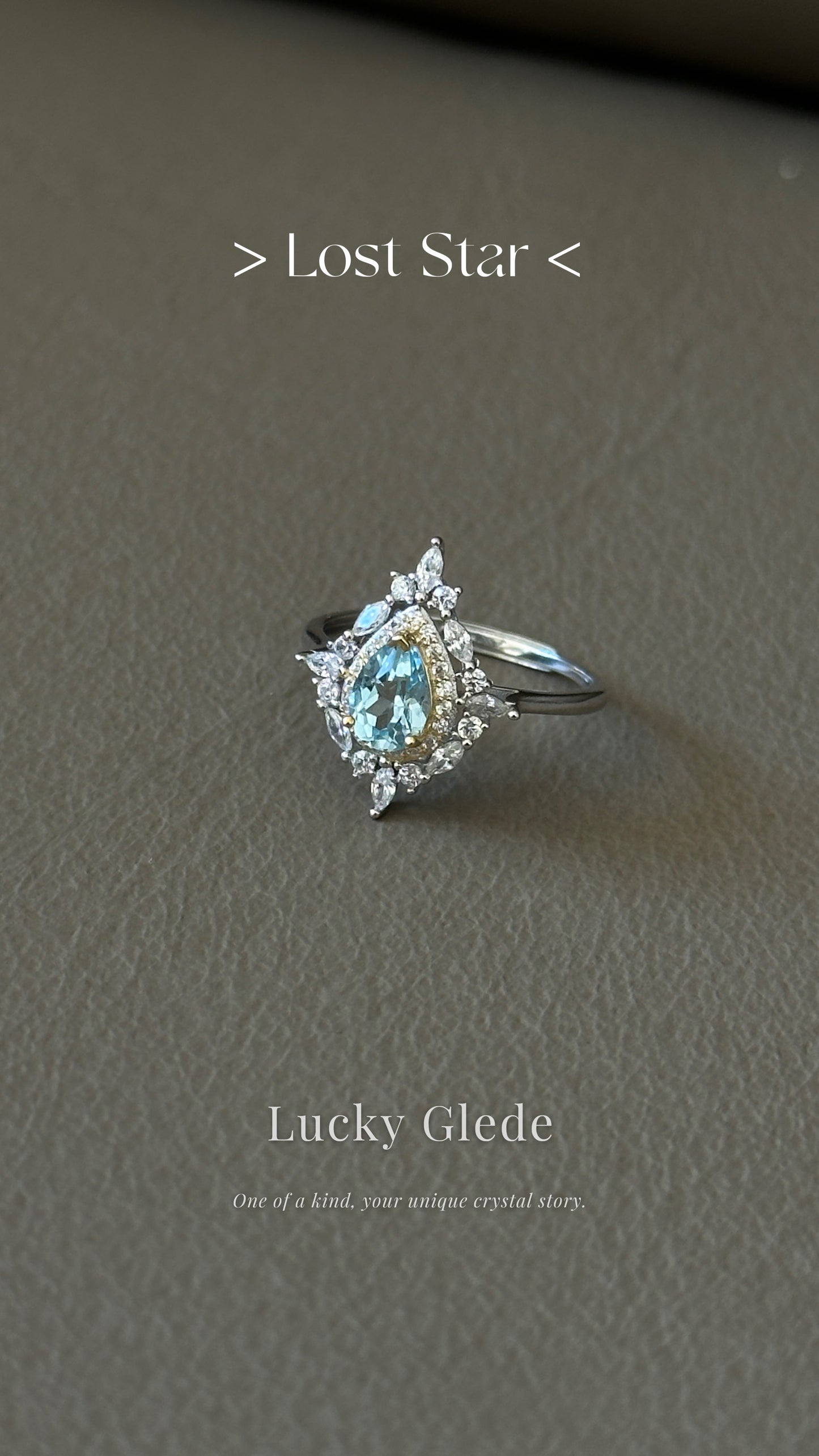 Celestial Star Blue Topaz S925 Ring
