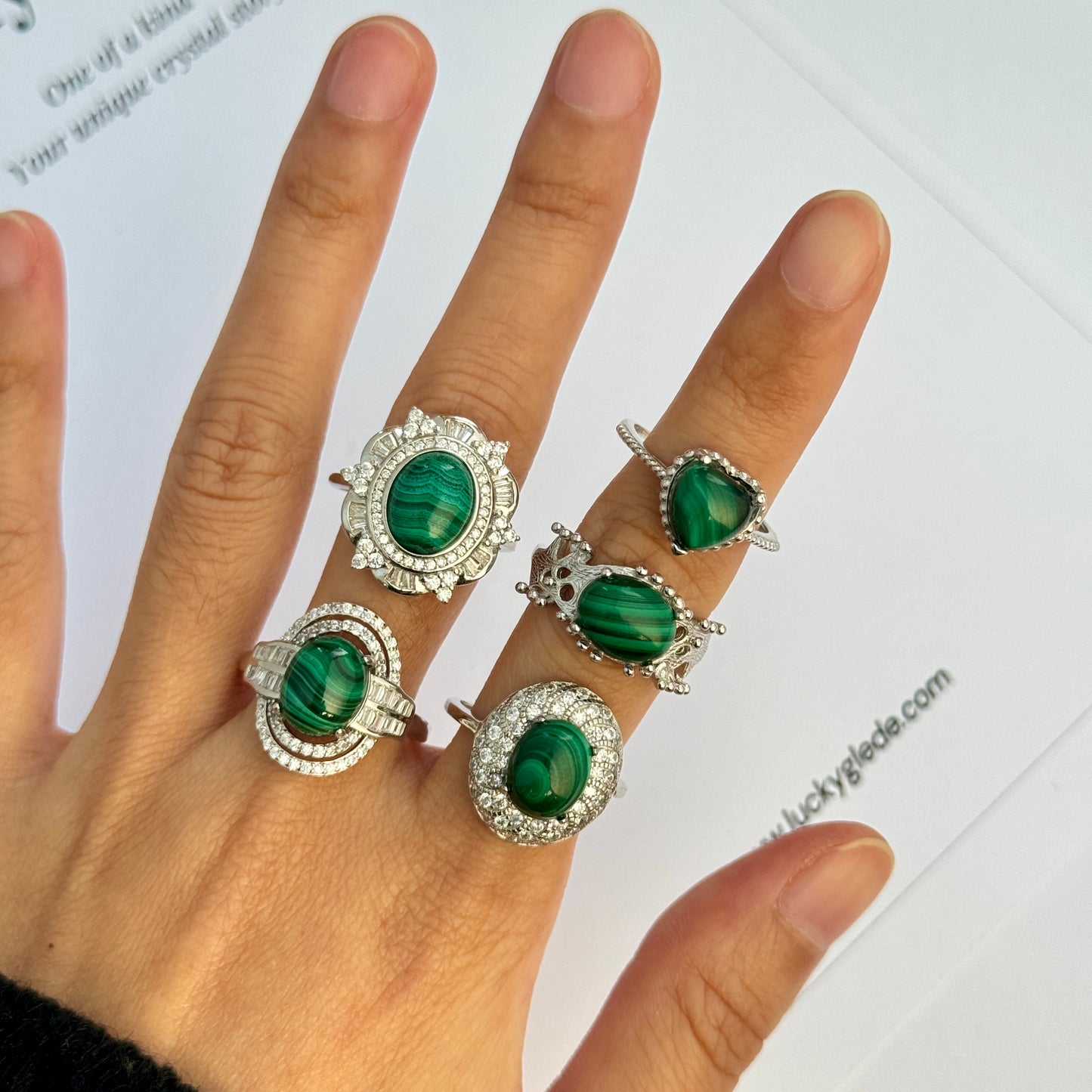 Malachite S925 Ring