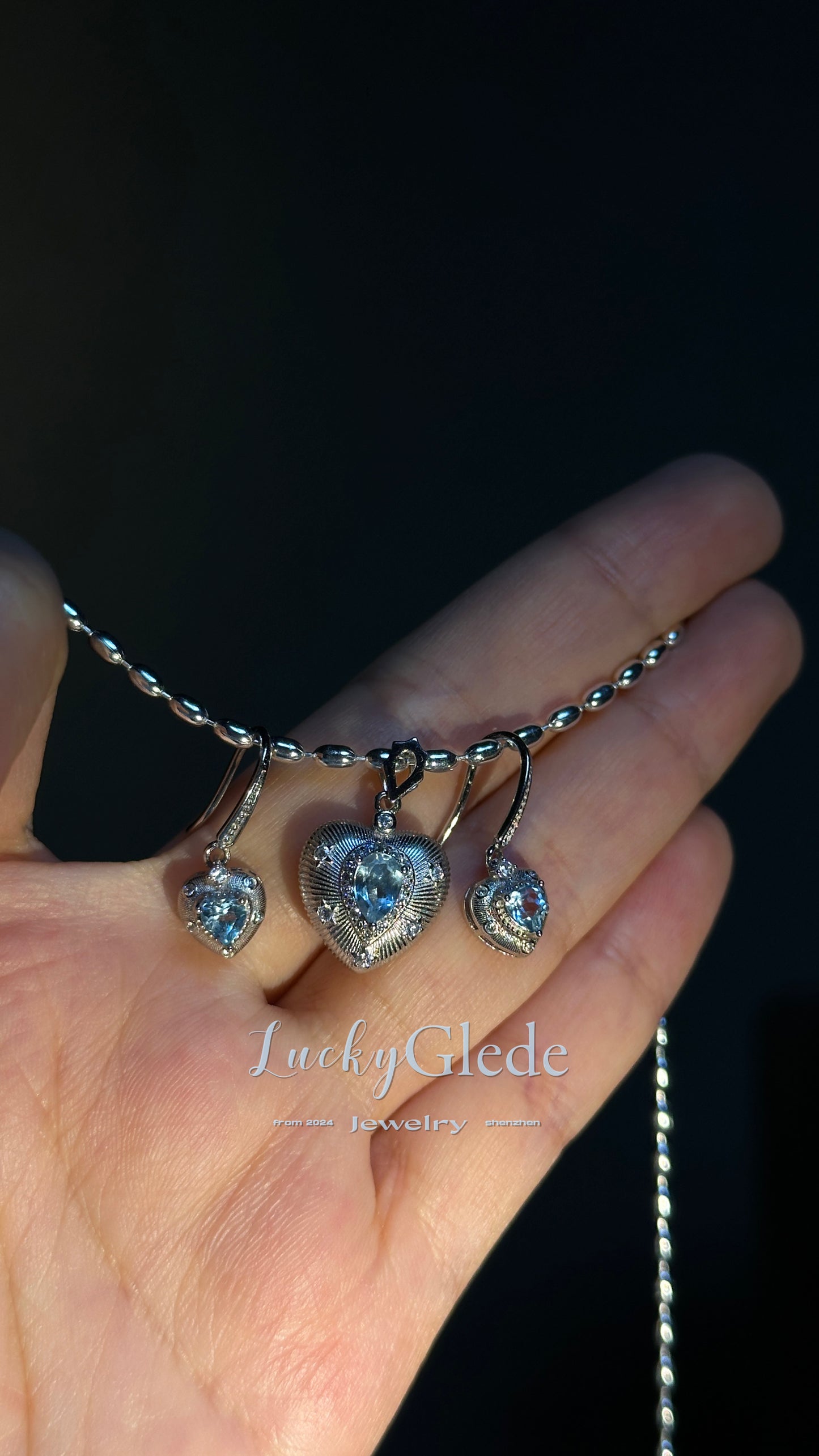 Heart Core Silver Pendant