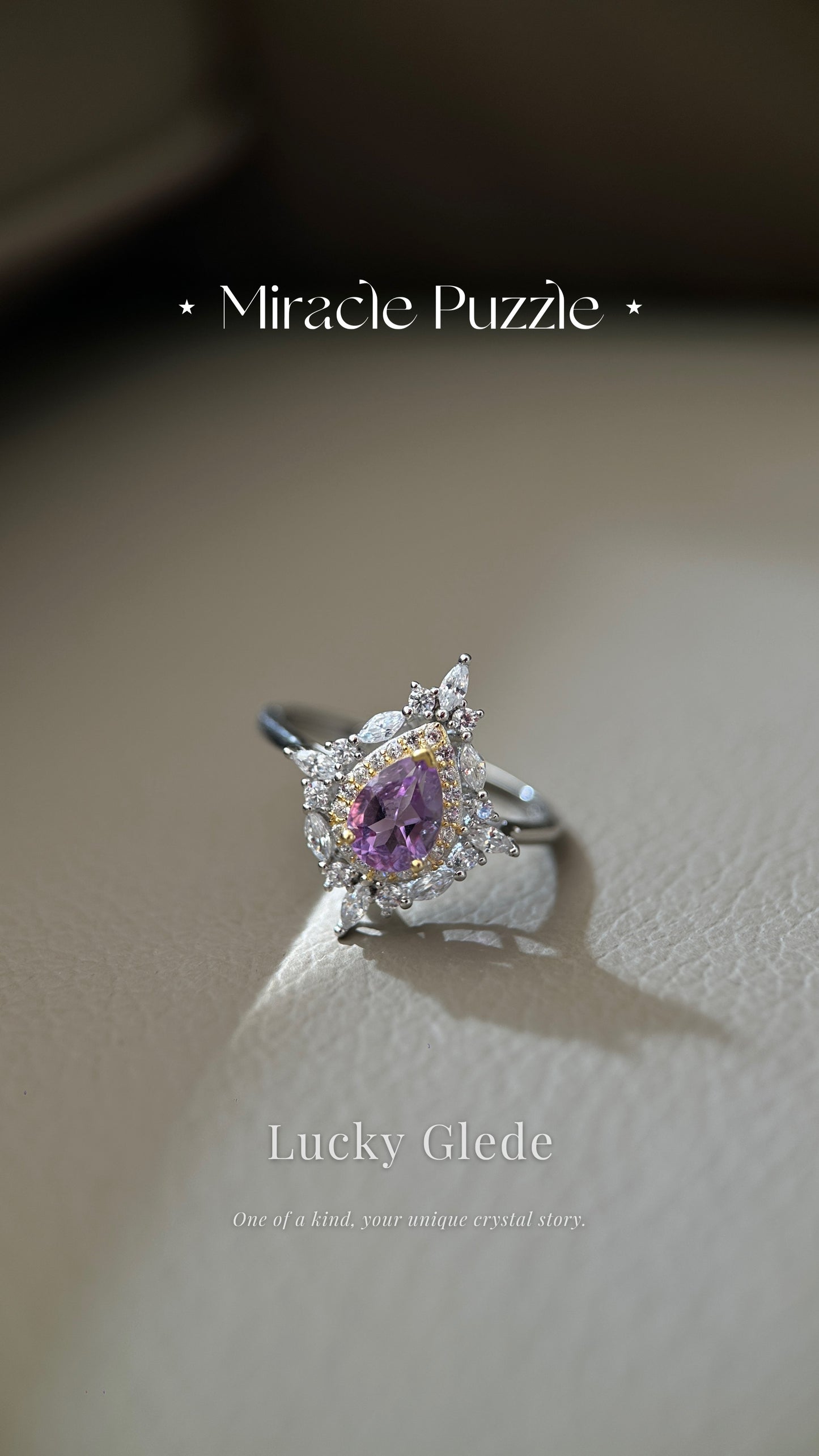 Celestial Star Amethyst S925 Ring
