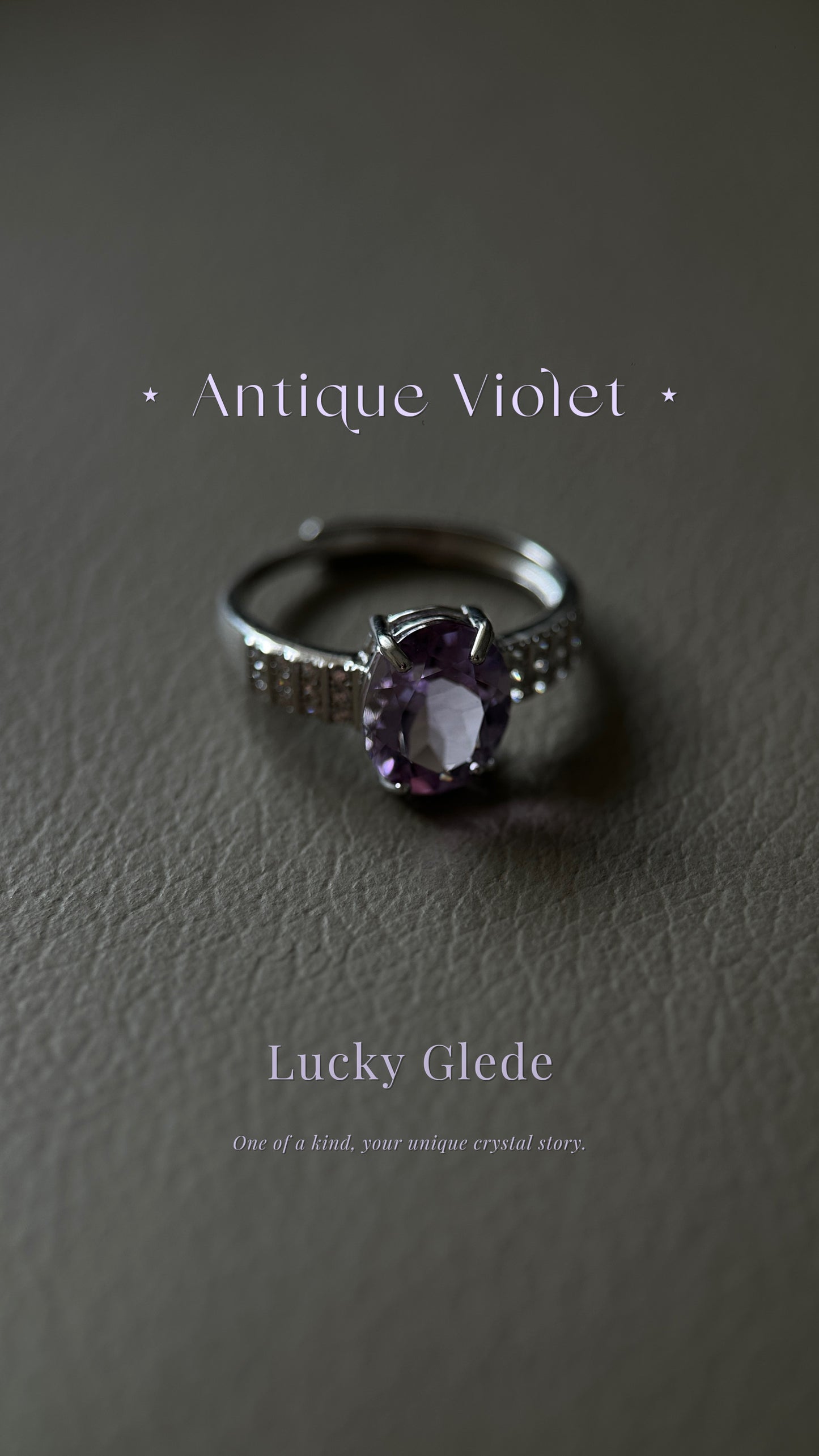 Eternal Knot Amethyst S925 Ring