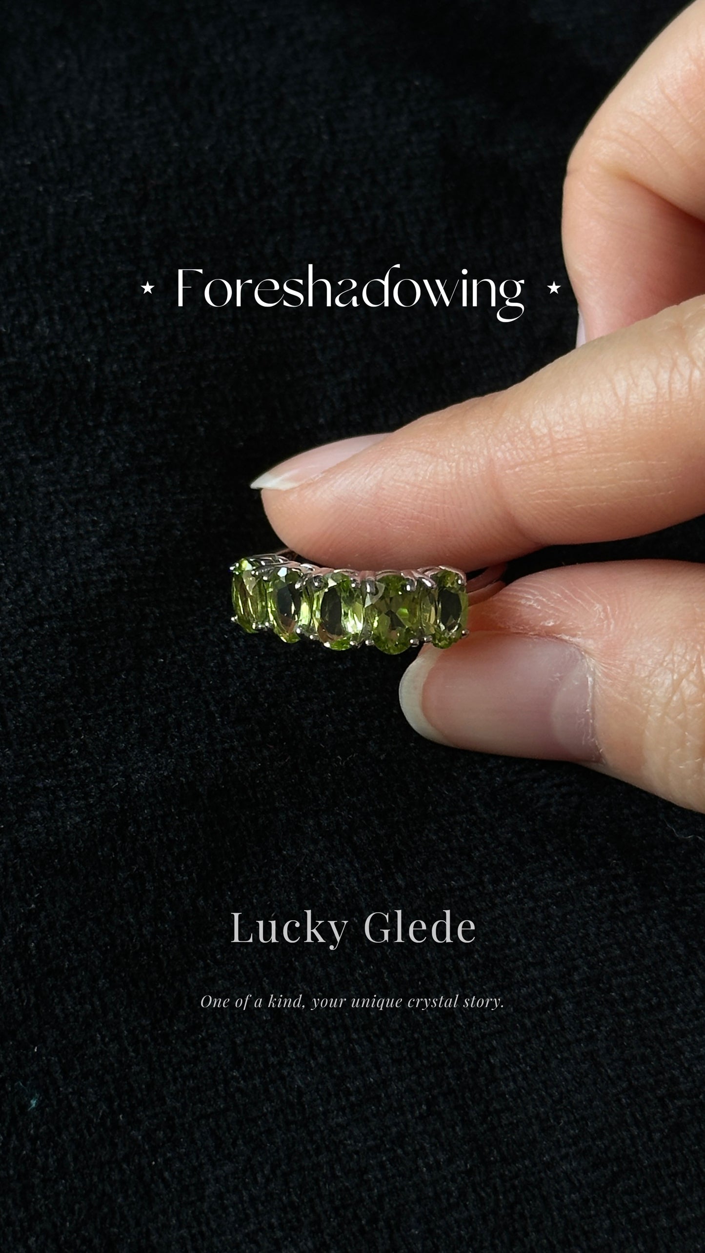 Trendsetter Peridot S925 Ring