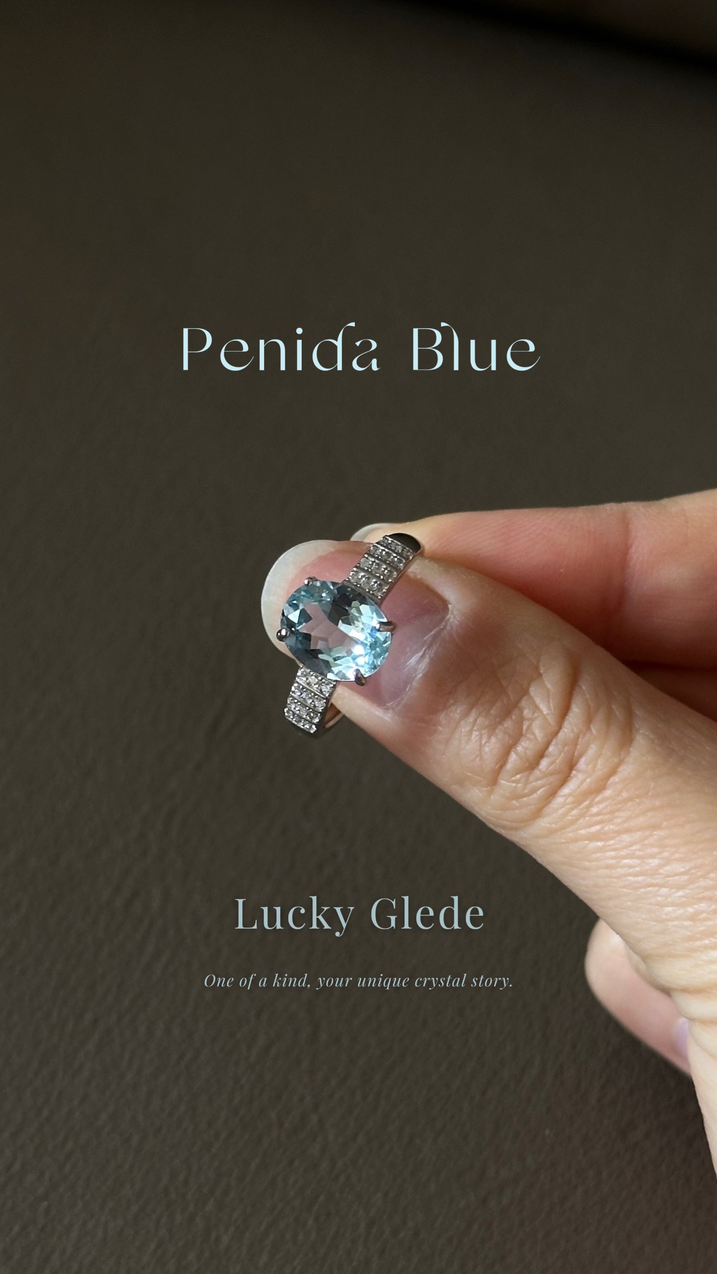 Eternal Knot Blue Topaz S925 Ring