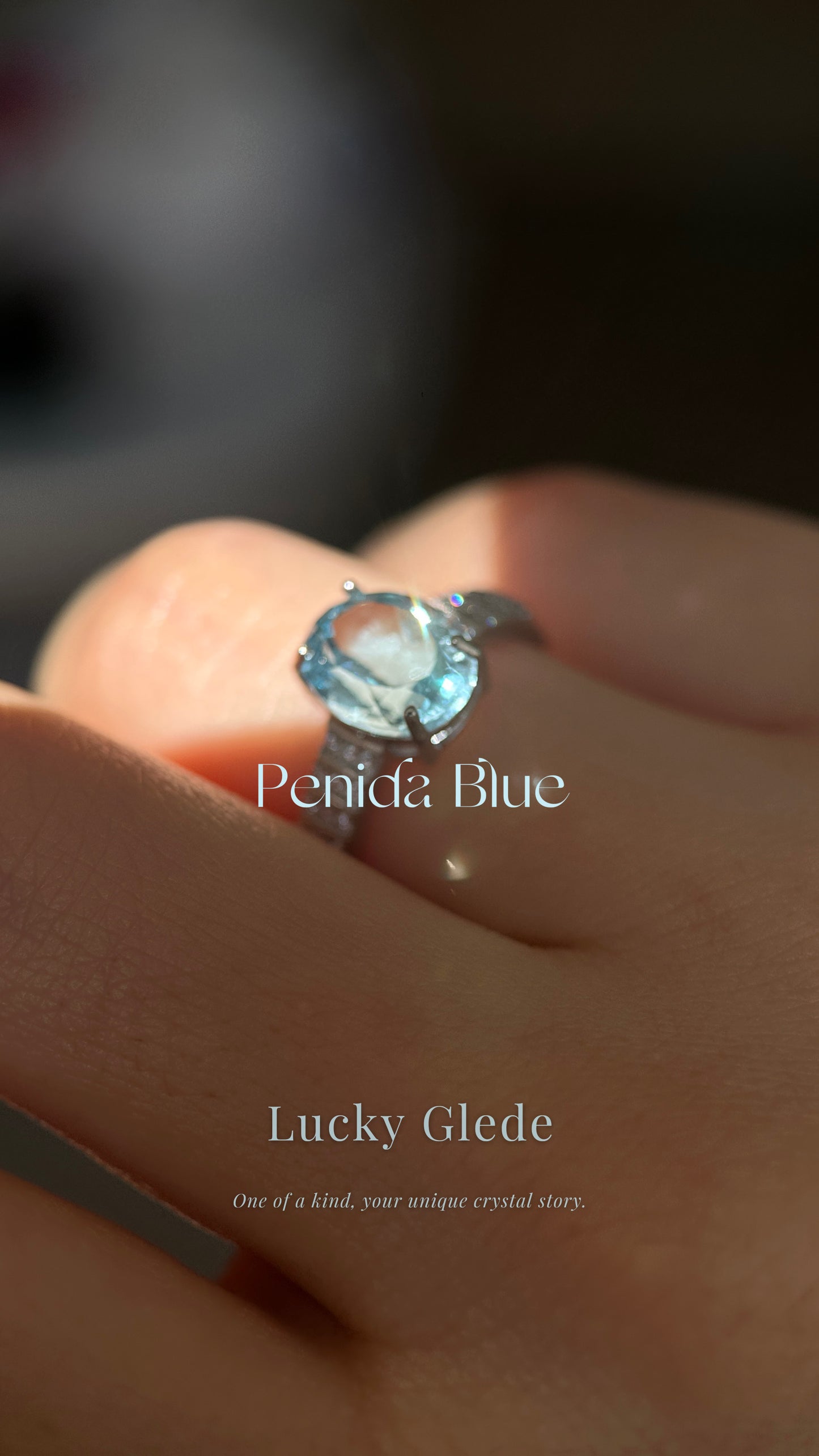 Eternal Knot Blue Topaz S925 Ring