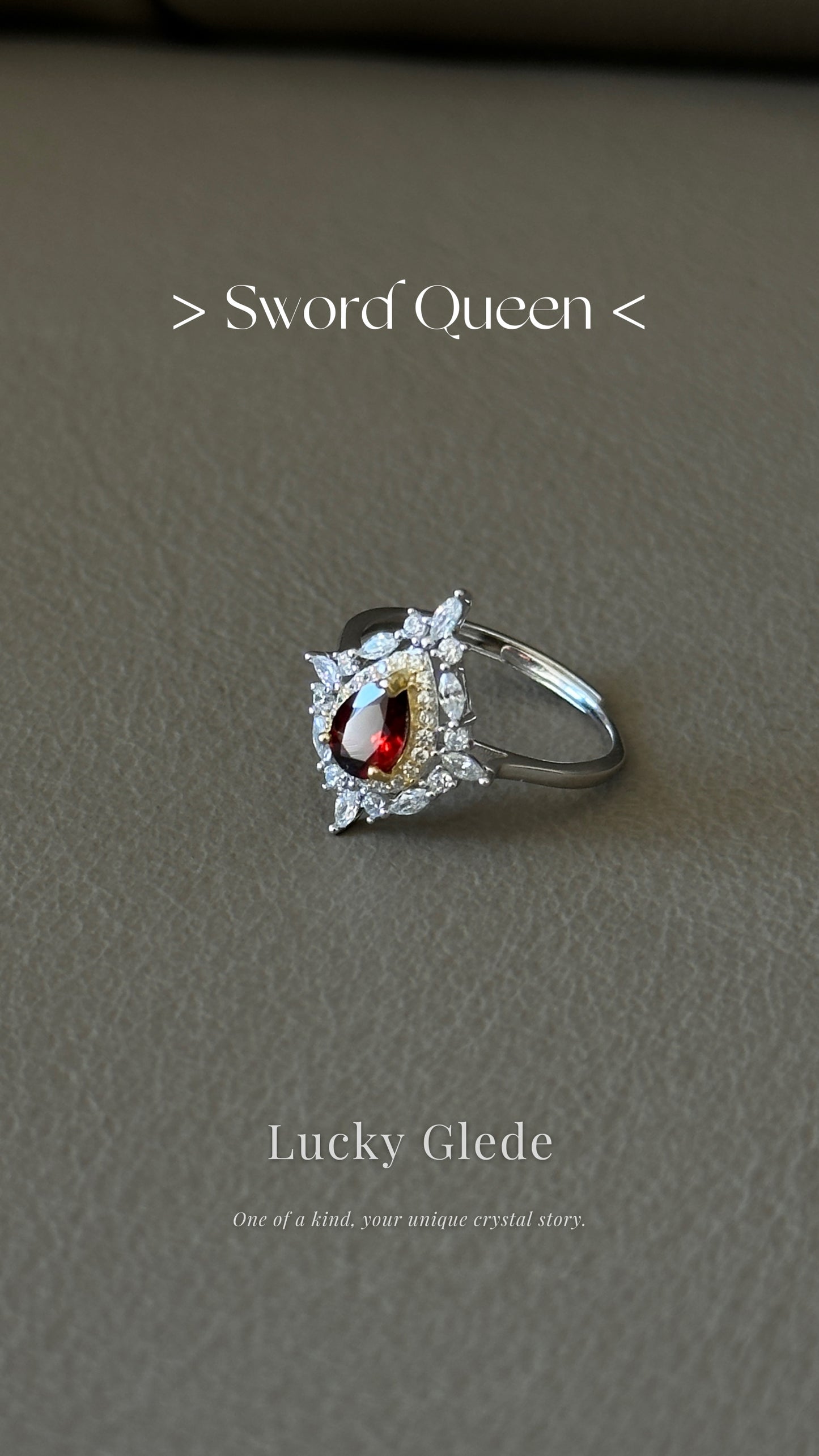 Celestial Star Garnet S925 Ring