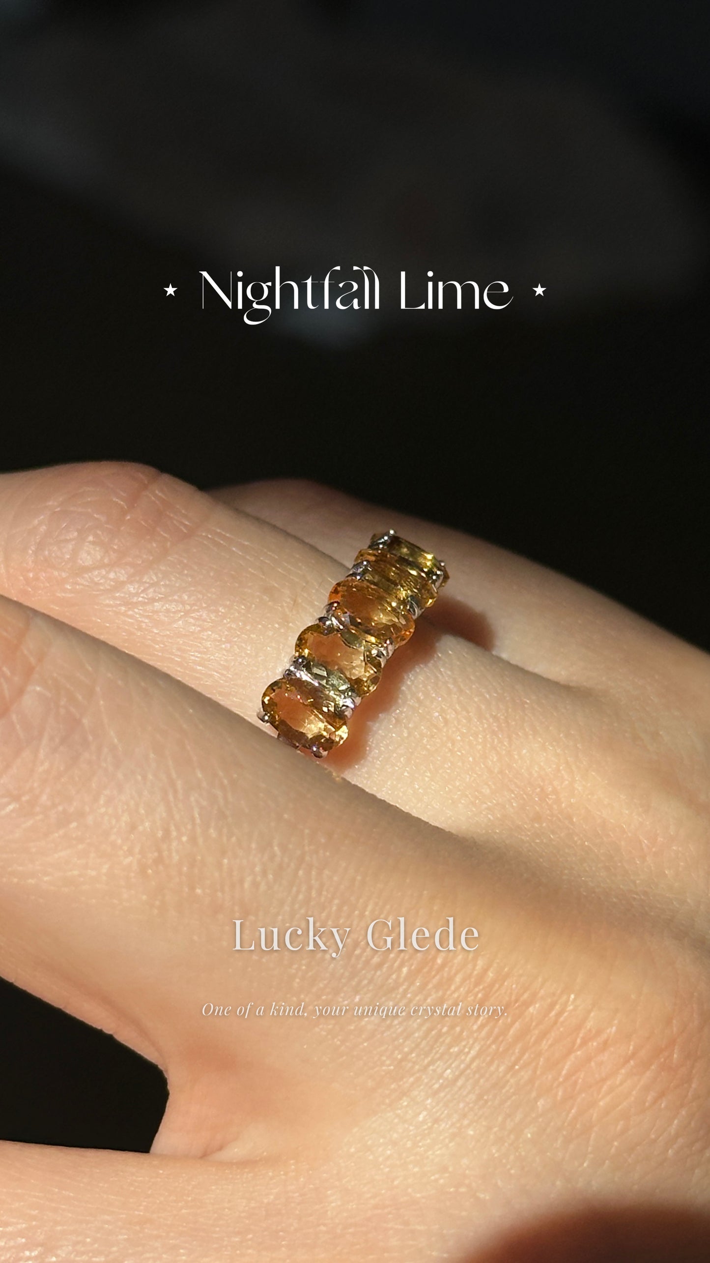 Trendsetter Citrine S925 Ring