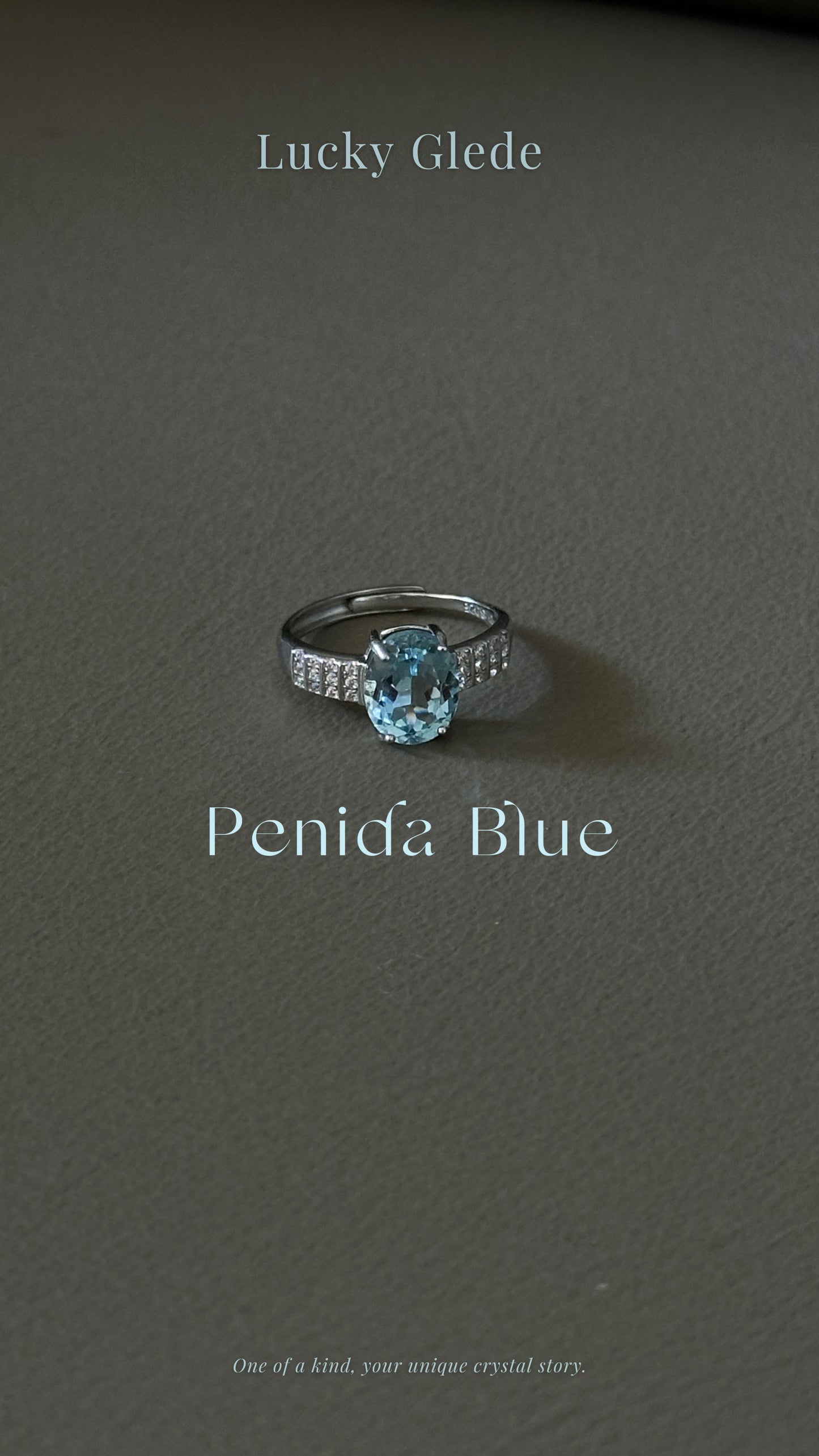 Eternal Knot Blue Topaz S925 Ring