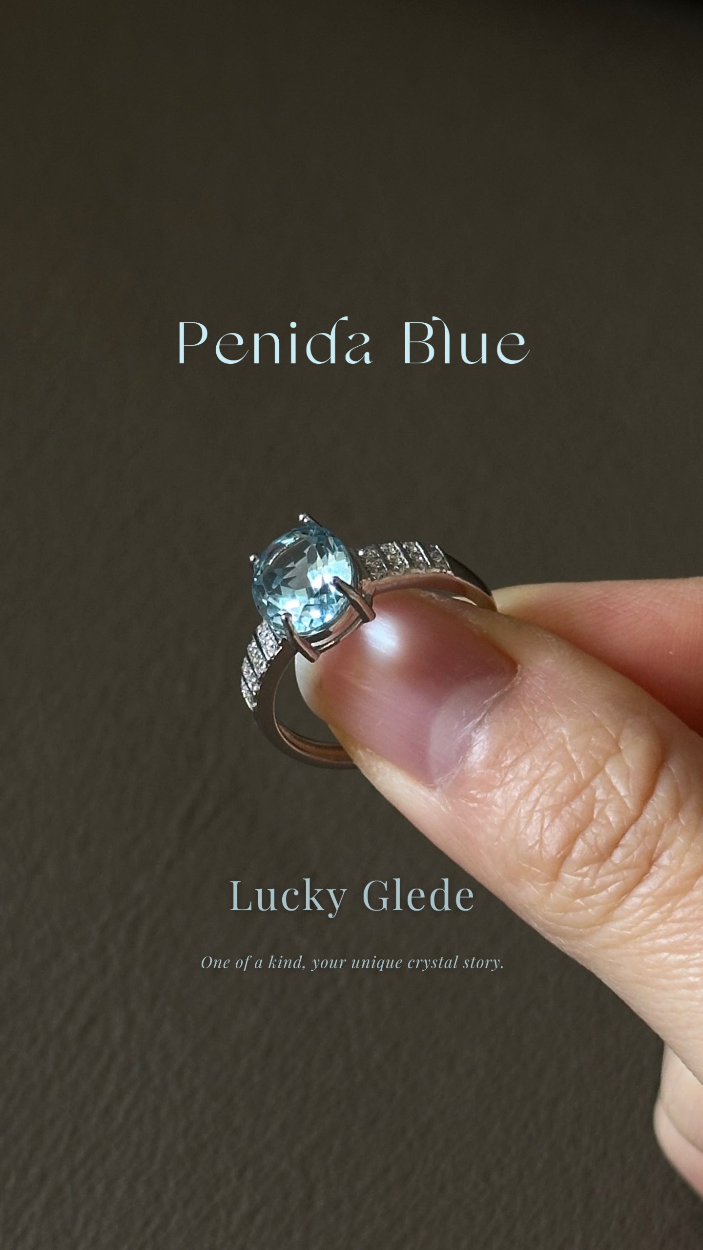 Eternal Knot Blue Topaz S925 Ring