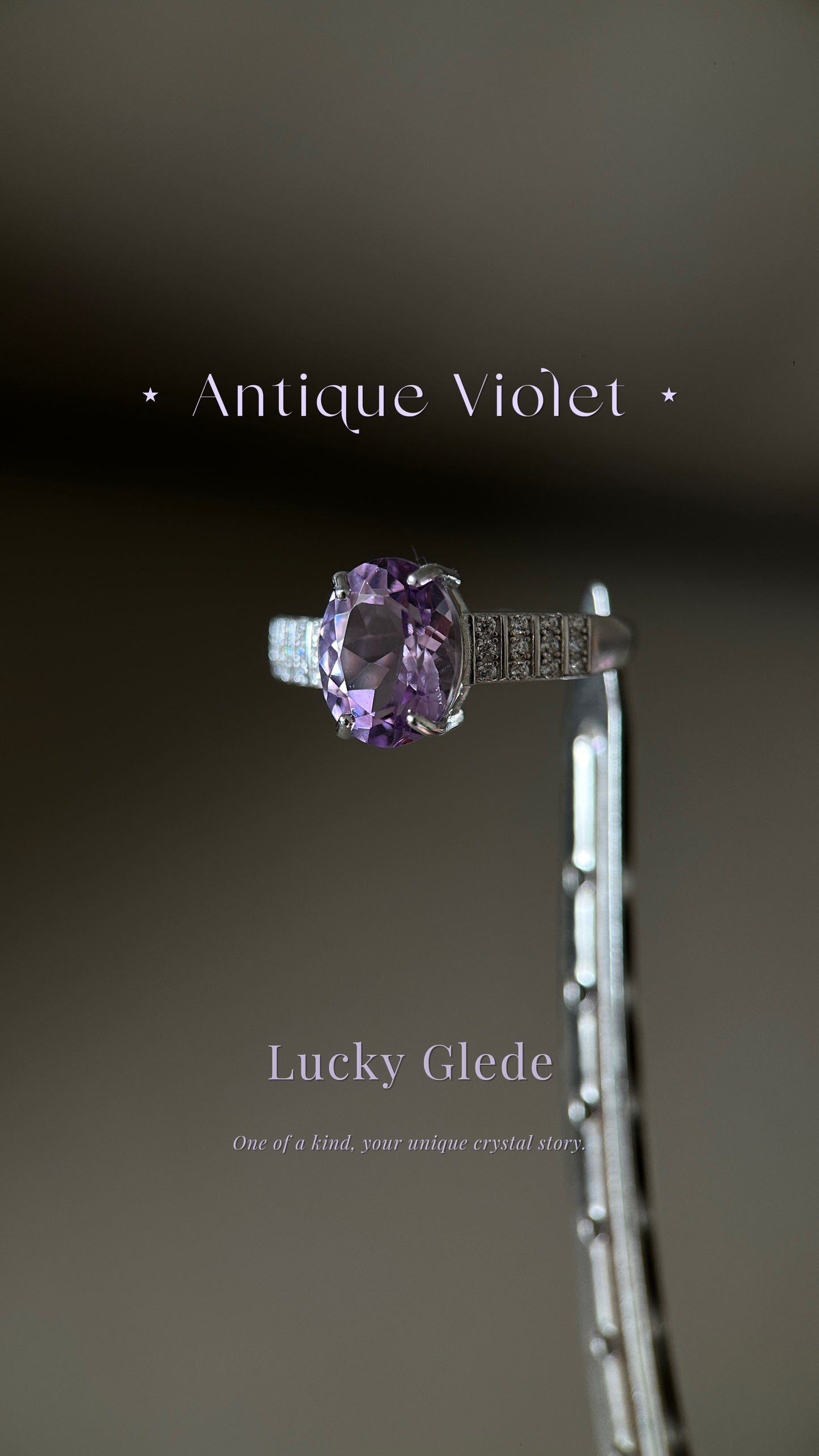 Eternal Knot Amethyst S925 Ring