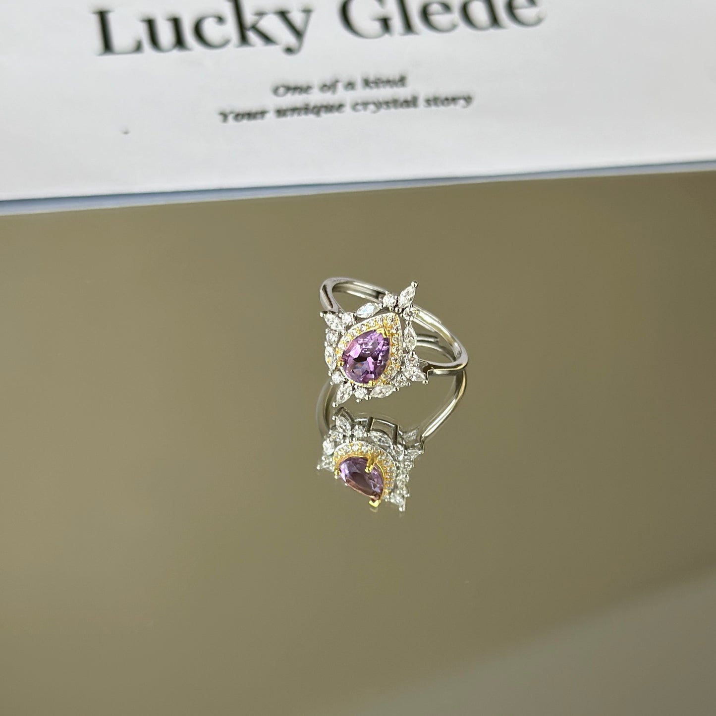 Celestial Star Amethyst S925 Ring