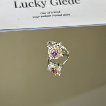 Celestial Star Amethyst S925 Ring