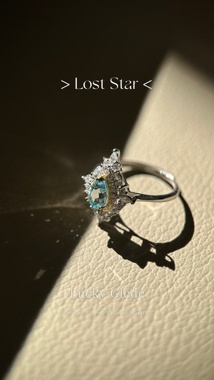 Celestial Star Blue Topaz S925 Ring