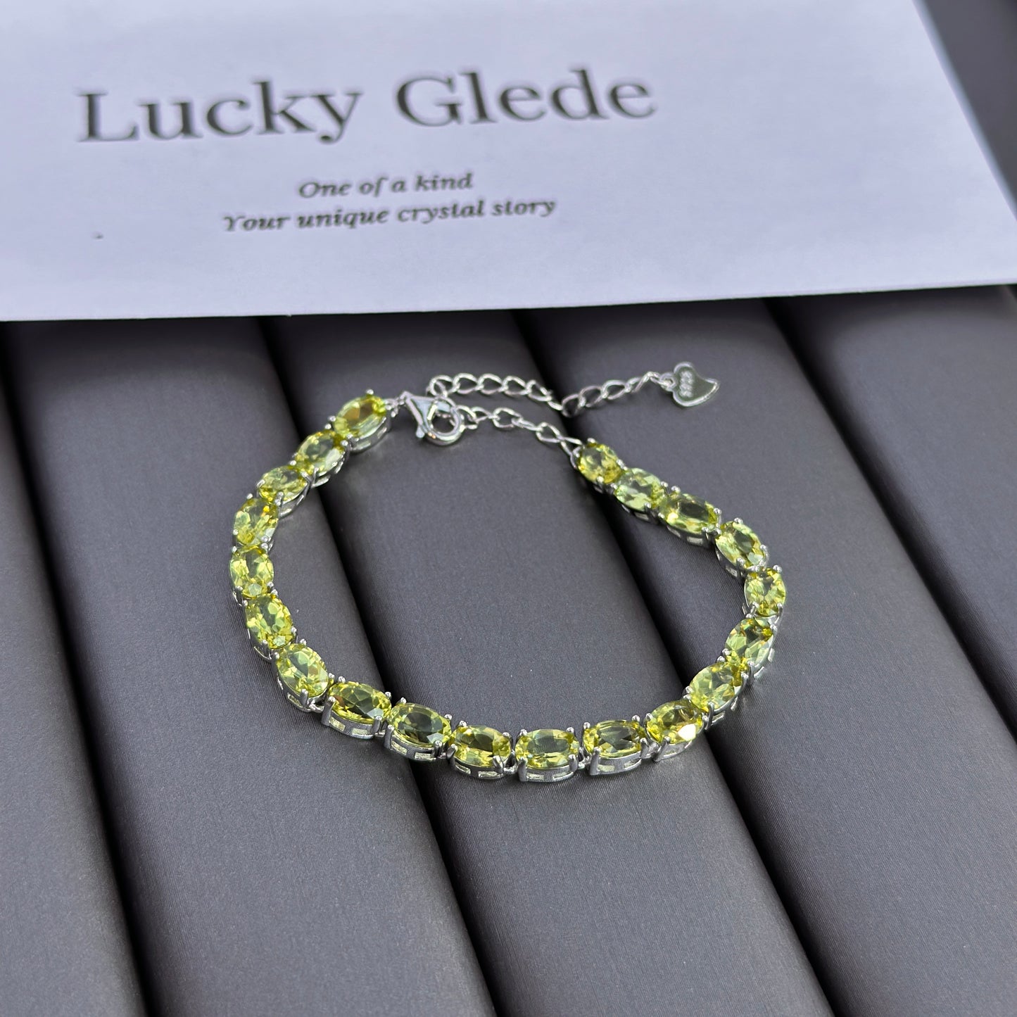 Trendsetter Peridot S925 Bracelet