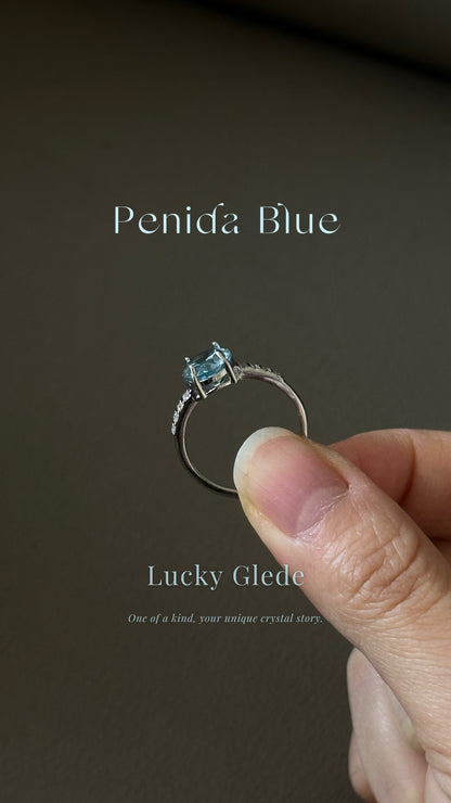 Eternal Knot Blue Topaz S925 Ring