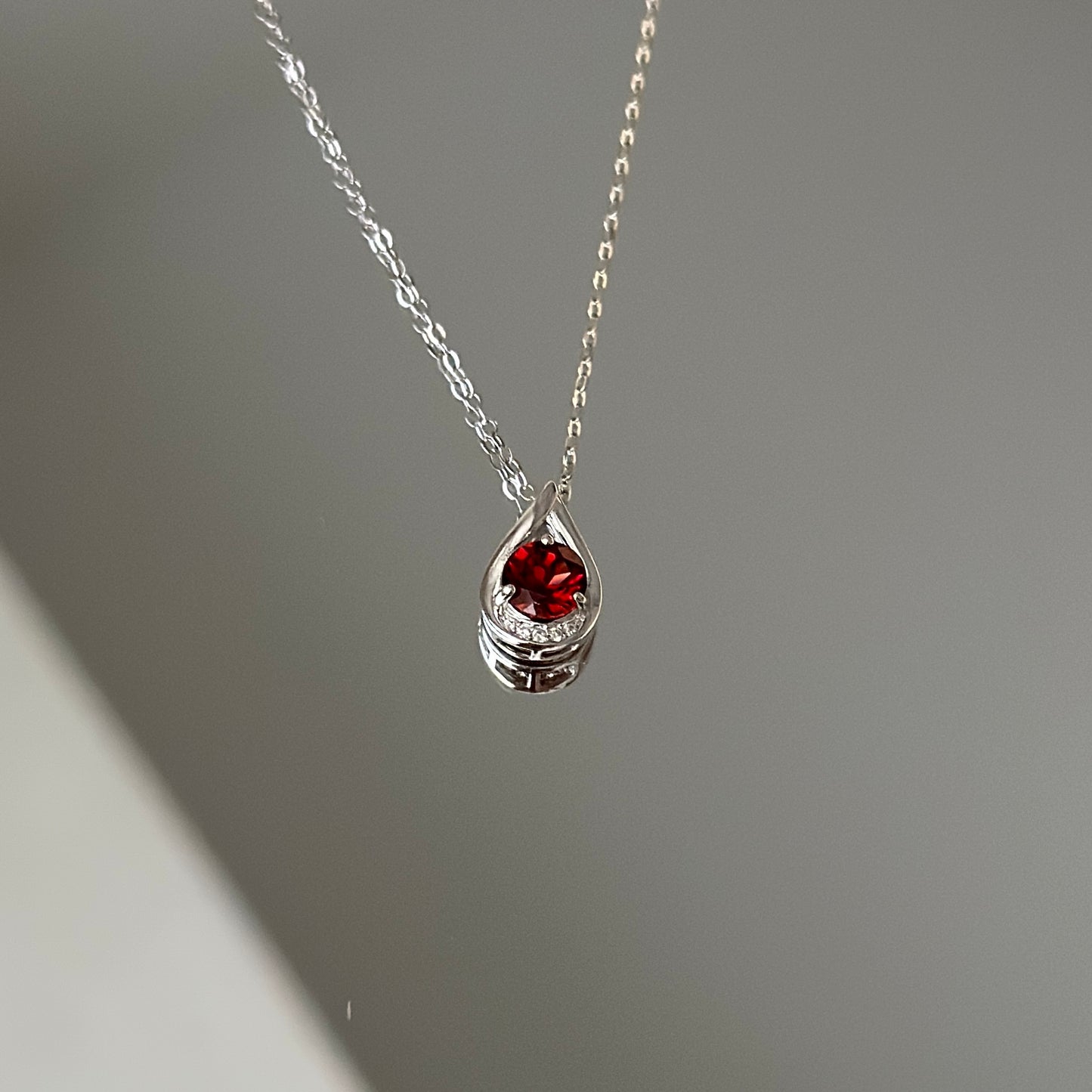 Natural Garnet Jewelry Set