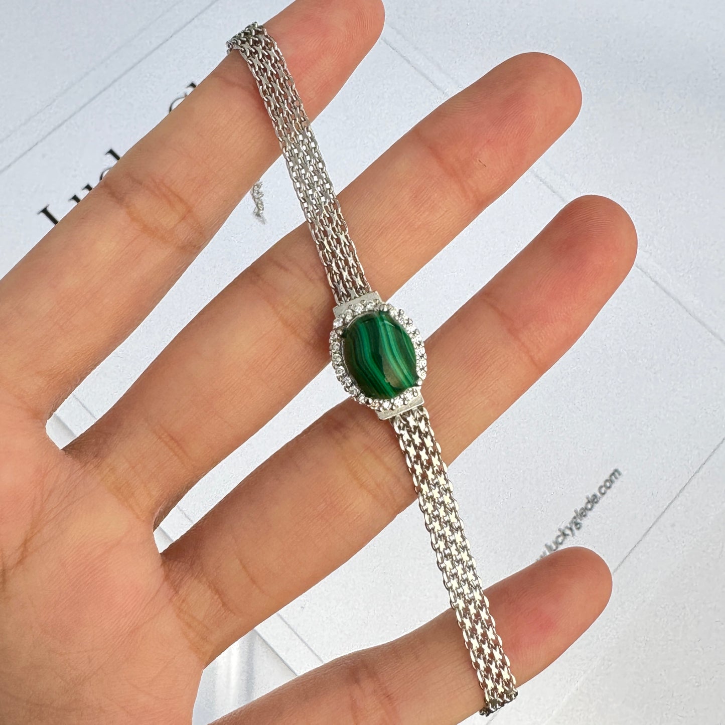 Malachite S925 Bracelet