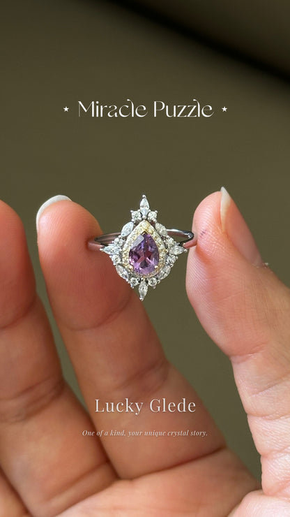 Celestial Star Amethyst S925 Ring