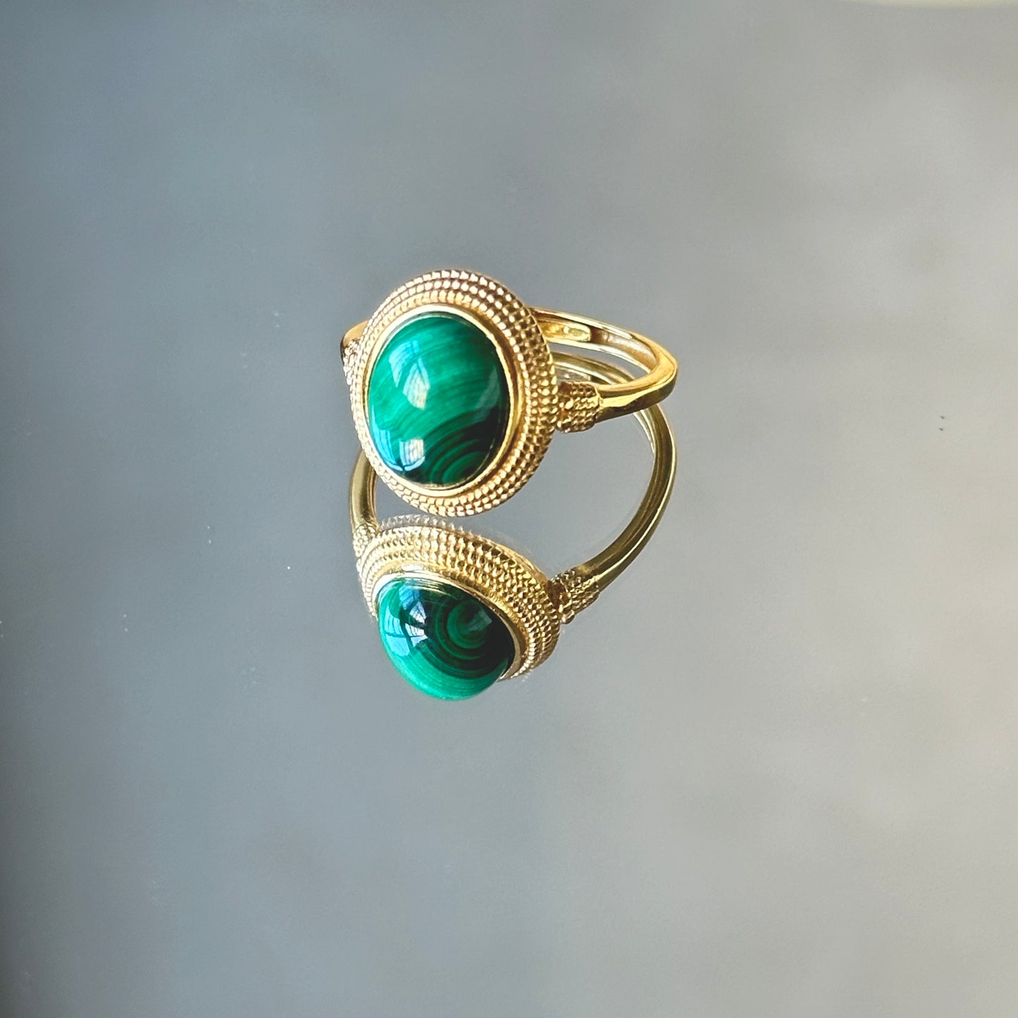 Grace Malachite S925 Ring