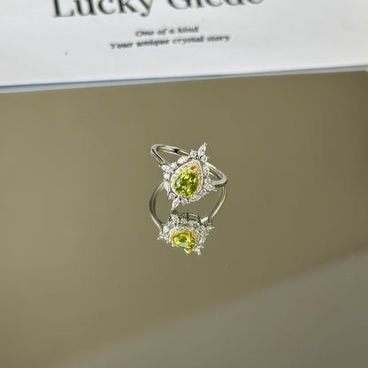 Celestial Star Peridot S925 Ring