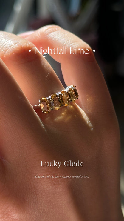 Trendsetter Citrine S925 Ring