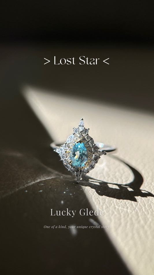 Celestial Star Blue Topaz S925 Ring