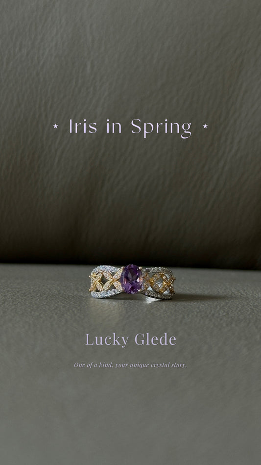Cosmic Dance Amethyst S925 Ring