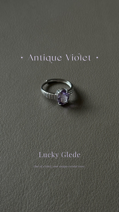 Eternal Knot Amethyst S925 Ring
