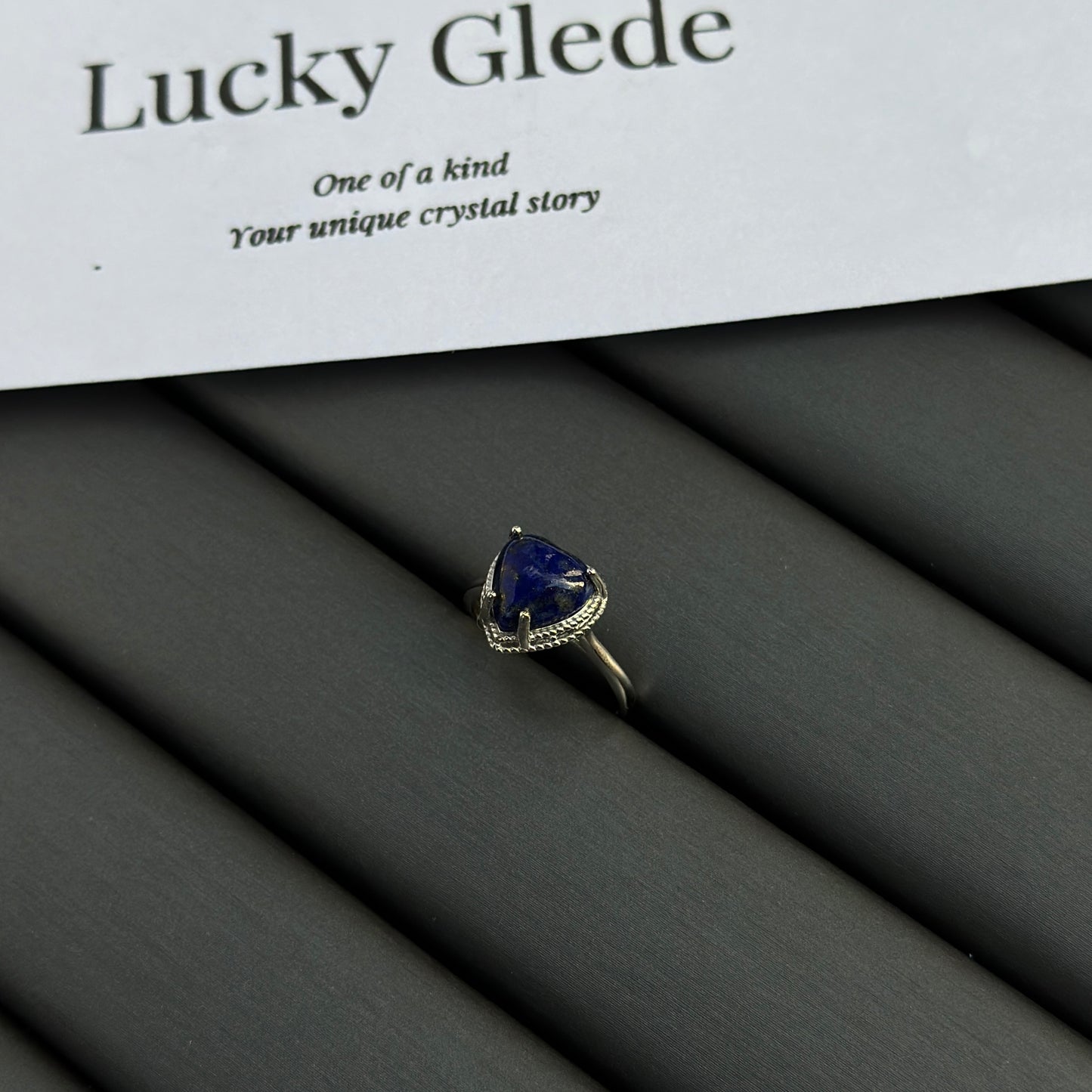 Heart Lapis Lazuli S925 Ring