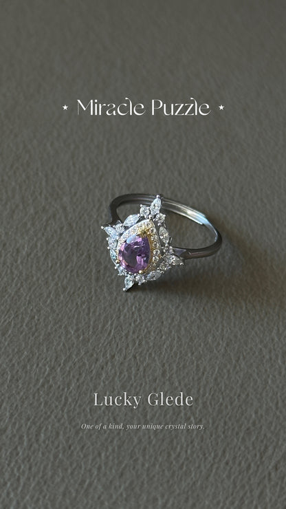 Celestial Star Amethyst S925 Ring