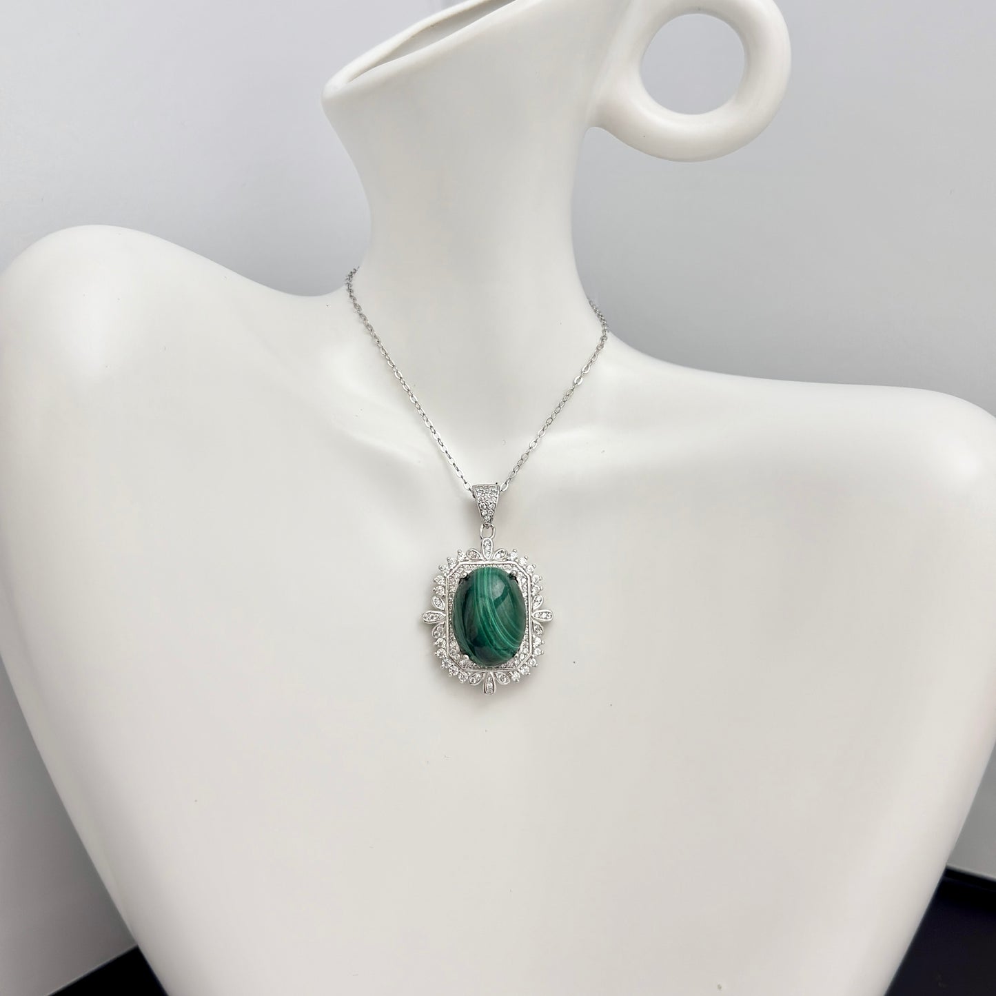 Celestial Dream Malachite S925 Necklace