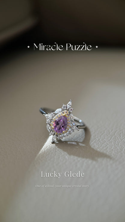 Celestial Star Amethyst S925 Ring