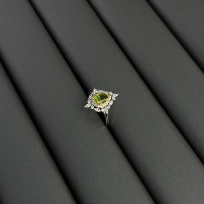 Celestial Star Peridot S925 Ring