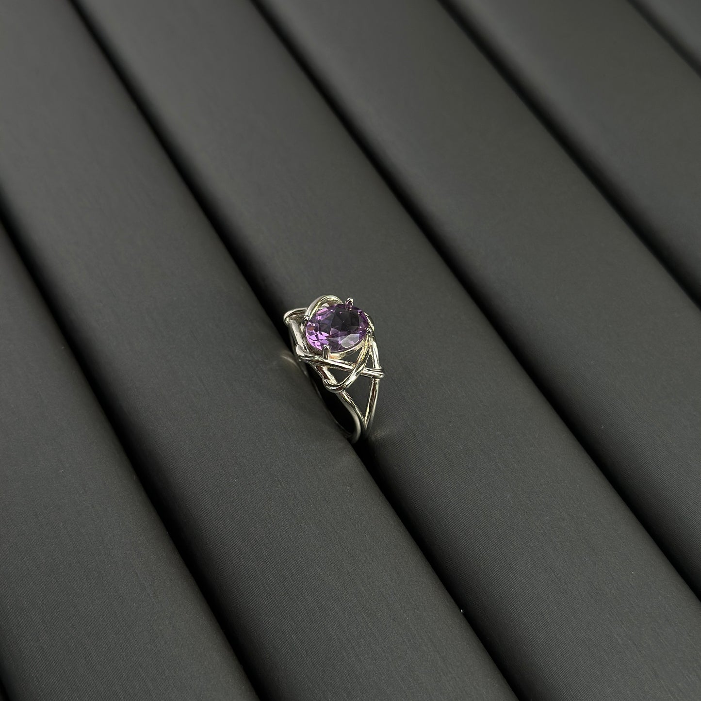 Eternal Glow Amethyst S925 Ring