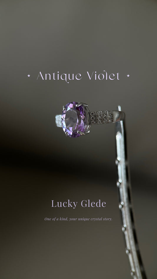 Eternal Knot Amethyst S925 Ring