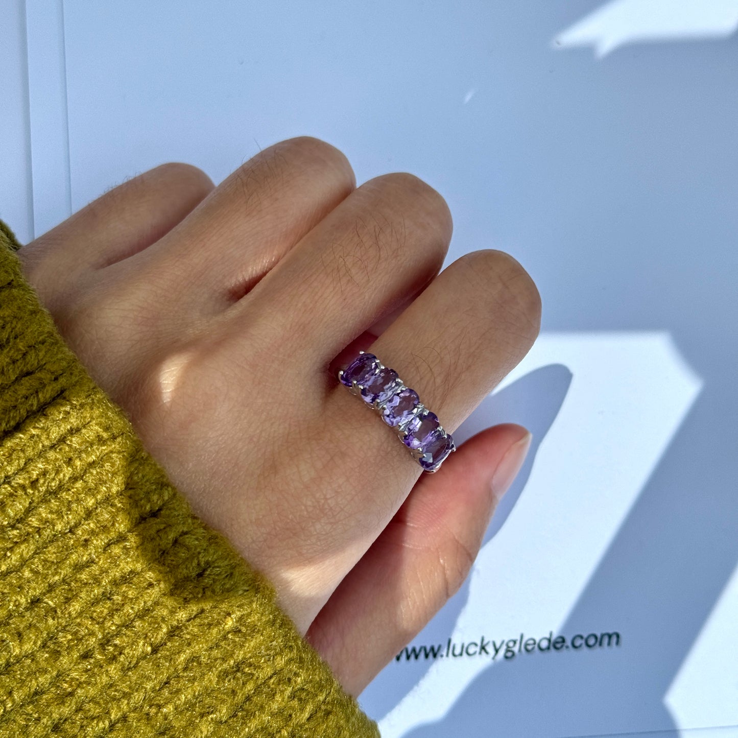 Trendsetter Amethyst S925 Ring