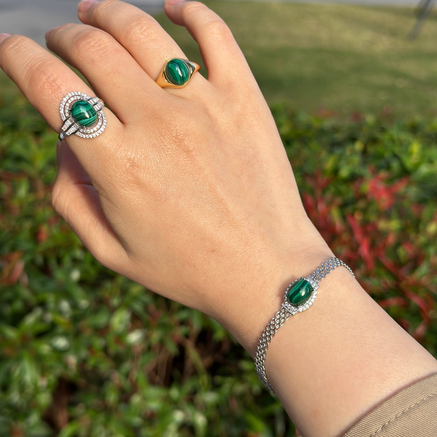 Malachite S925 Bracelet