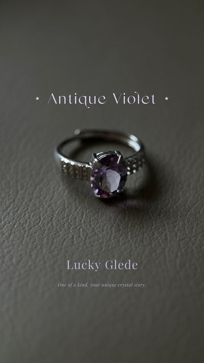 Eternal Knot Amethyst S925 Ring