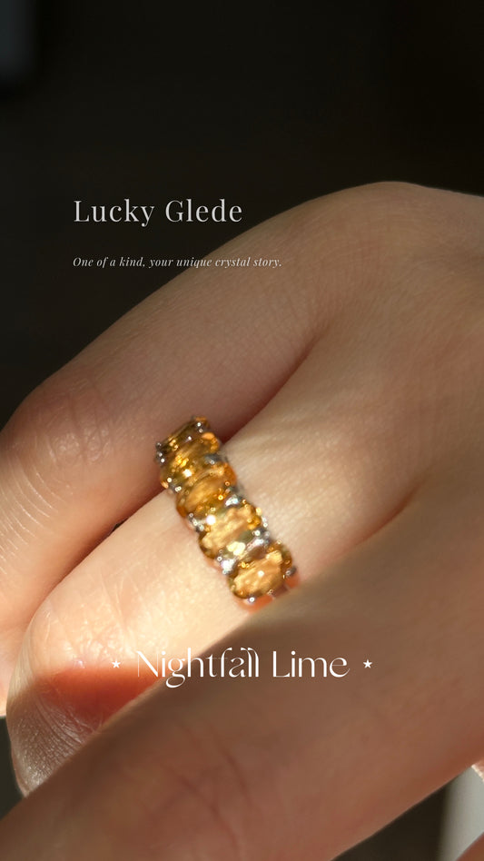 Trendsetter Citrine S925 Ring