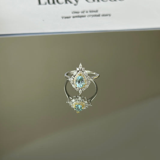 Celestial Star Blue Topaz S925 Ring