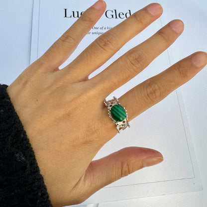 Malachite S925 Ring