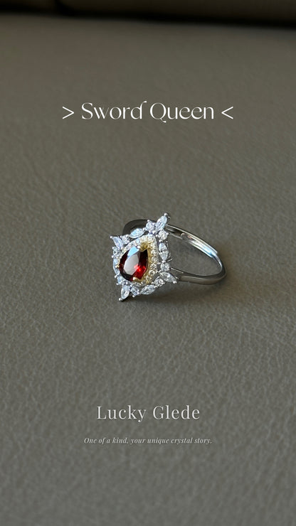 Celestial Star Garnet S925 Ring