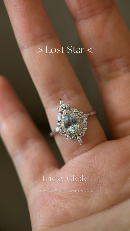 Celestial Star Blue Topaz S925 Ring
