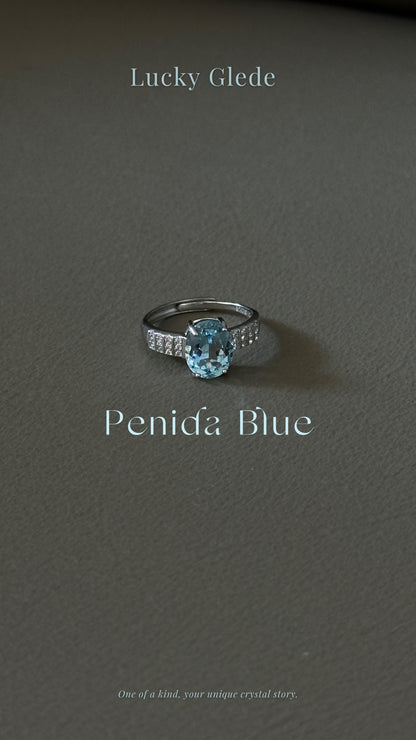 Eternal Knot Blue Topaz S925 Ring