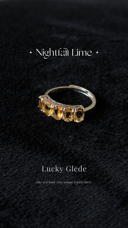 Trendsetter Citrine S925 Ring